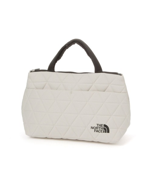 THE NORTH FACE(ザノースフェイス)の「【THE NORTH FACE(ザ・ノース・フェイス)】Geo face Box tote(ハンドバッグ・レディース・アイボリー/ブラック・FREE)」の2枚目の写真