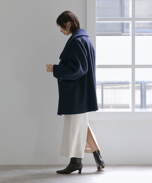 La TOTALITE(ラトータリテ)の「シャルムビーバーショートコート(その他アウター・レディース・サファリグリーン/ベージュ/ネイビー・38/36)」の18枚目の写真