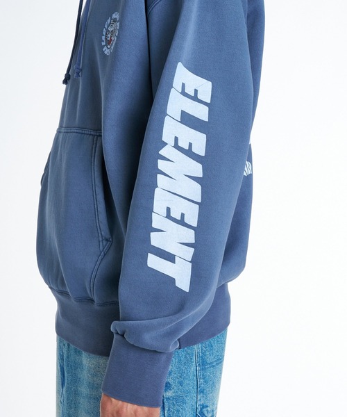 ELEMENT（エレメント）の「ELEMENT メンズ TIGER HOOD パーカー 【2026年秋冬モデル】/エレメントバック袖プリント裏起毛フーディー（パーカー・メンズ・ブラック系その他/ホワイト系その他/ネイビー・X-LARGE/LARGE/MEDIUM）」の6枚目の写真