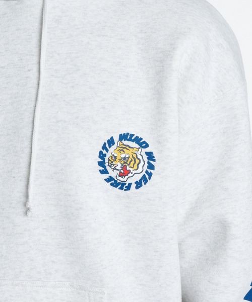 ELEMENT（エレメント）の「ELEMENT メンズ TIGER HOOD パーカー 【2026年秋冬モデル】/エレメントバック袖プリント裏起毛フーディー（パーカー・メンズ・ブラック系その他/ホワイト系その他/ネイビー・X-LARGE/LARGE/MEDIUM）」の15枚目の写真