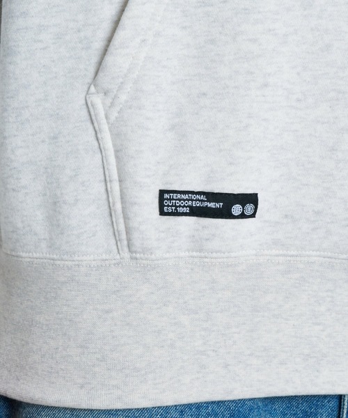 ELEMENT（エレメント）の「ELEMENT メンズ TIGER HOOD パーカー 【2026年秋冬モデル】/エレメントバック袖プリント裏起毛フーディー（パーカー・メンズ・ブラック系その他/ホワイト系その他/ネイビー・X-LARGE/LARGE/MEDIUM）」の19枚目の写真