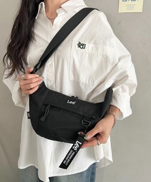 Lee.撥水ポリエステル ラウンドショルダーバッグ.ミニショルダー