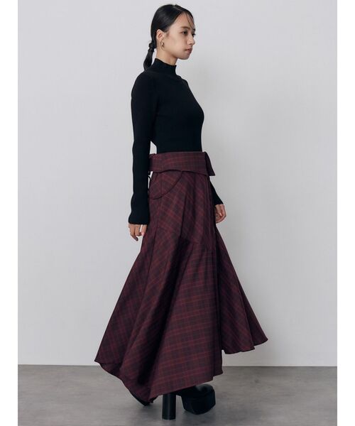 MURUA(ムルーア)の「ベーシックハイネックニット 秋服 冬服(ニット/セーター・レディース・ブラック/その他/ブルー・FREE)」の11枚目の写真