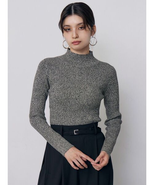 MURUA(ムルーア)の「ベーシックハイネックニット 秋服 冬服(ニット/セーター・レディース・ブラック/その他/ブルー・FREE)」の21枚目の写真