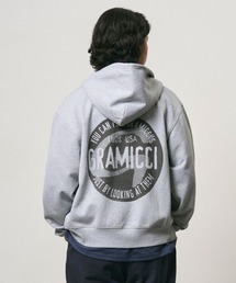 ICON ZIP HOODED SWEATSHIRT|アイコンジップフーデッドスウェットシャツ