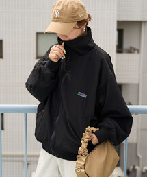限定展開 FREAK'S STORE OUTDOORS リバーシブル スタンドカラー ブルゾン