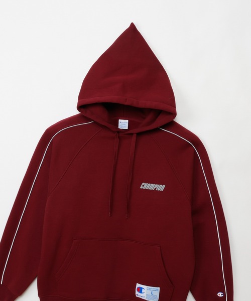 Champion（チャンピオン）の「【Champion/チャンピオン】メンズ アクションスタイル フーデッドスウェットシャツ（パーカー・メンズ・バーガンディー/ネイビー/ブラック/グレー・X-LARGE/MEDIUM/LARGE）」の13枚目の写真