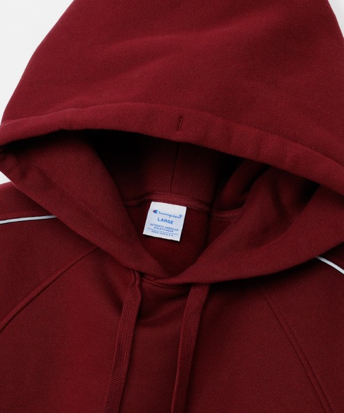 Champion（チャンピオン）の「【Champion/チャンピオン】メンズ アクションスタイル フーデッドスウェットシャツ（パーカー・メンズ・バーガンディー/ネイビー/ブラック/グレー・X-LARGE/MEDIUM/LARGE）」の14枚目の写真