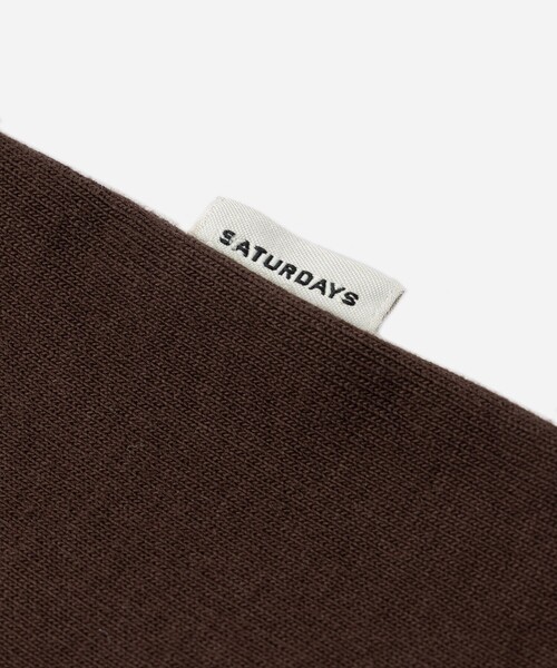 Saturdays NYC(サタデーズ ニューヨークシティ )の「Max Weight Vintage Sport LS T-Shirt(Tシャツ/カットソー・メンズ・ダークブラウン/チャコールグレー/ライトグレー・M/L/S/XL)」の9枚目の写真