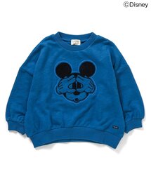 F.O.KIDS（エフオーキッズ）の「ディズニーキャラクター / ミッキーサガラアップリケトレーナー（スウェット）」