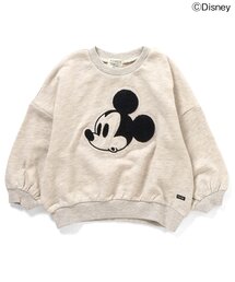 F.O.KIDS（エフオーキッズ）の「ディズニーキャラクター / ミッキーサガラアップリケトレーナー（スウェット）」