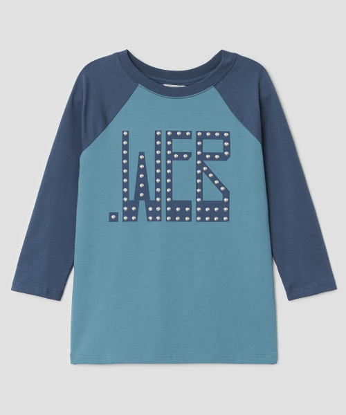 TYPESERVICE（タイプサービス）の「Web Hotfix ラグラントップ [ブルー]（Tシャツ/カットソー・レディース・その他・FREE）」の2枚目の写真