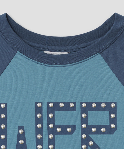 TYPESERVICE（タイプサービス）の「Web Hotfix ラグラントップ [ブルー]（Tシャツ/カットソー・レディース・その他・FREE）」の4枚目の写真