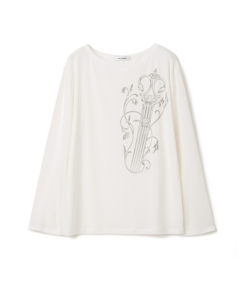MILLO WOMEN（ミロウーマン）の「ヴィンテージコムルーズTシャツ[アイボリー]（Tシャツ/カットソー・レディース・その他・ONE SIZE）」の3枚目の写真