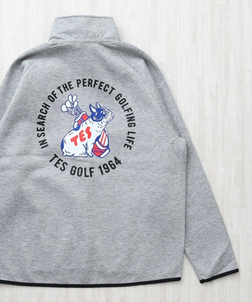 The Endless Summer(エンドレスサマー)の「TES GOLF TECH STAND JKT / スタンドジャケット(その他アウター・メンズ・グレー/ネイビー/ブラック・SMALL/MEDIUM/LARGE/X-LARGE)」の2枚目の写真