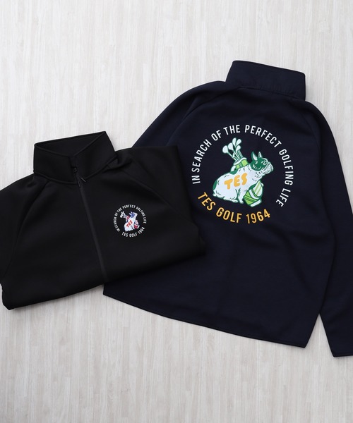 The Endless Summer(エンドレスサマー)の「TES GOLF TECH STAND JKT / スタンドジャケット(その他アウター・メンズ・グレー/ネイビー/ブラック・SMALL/MEDIUM/LARGE/X-LARGE)」の4枚目の写真