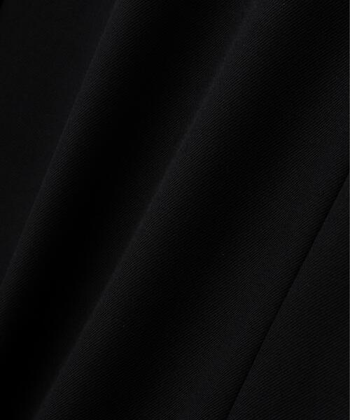 YLEVE(イレーヴ)の「YLEVE / WOOL MOHAIR GABA x VISCOSE COTTON SATIN ONE PIECE(ワンピース・レディース・ブラック・1)」の3枚目の写真