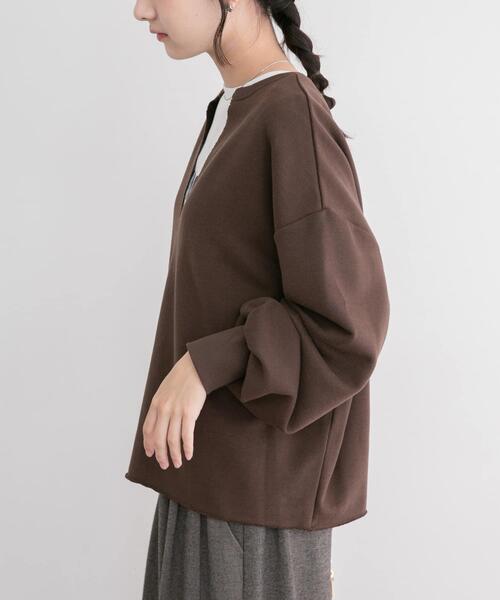 ITEMS URBANRESEARCH(アイテムズ アーバンリサーチ)の「キーネックスウェット(スウェット・レディース・ホワイト系その他/ブラウン/ピンク・FREE)」の11枚目の写真
