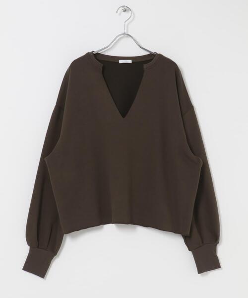 ITEMS URBANRESEARCH(アイテムズ アーバンリサーチ)の「キーネックスウェット(スウェット・レディース・ホワイト系その他/ブラウン/ピンク・FREE)」の15枚目の写真