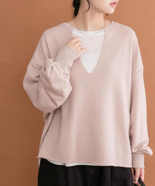 ITEMS URBANRESEARCH(アイテムズ アーバンリサーチ)の「キーネックスウェット(スウェット・レディース・ホワイト系その他/ブラウン/ピンク・FREE)」の20枚目の写真