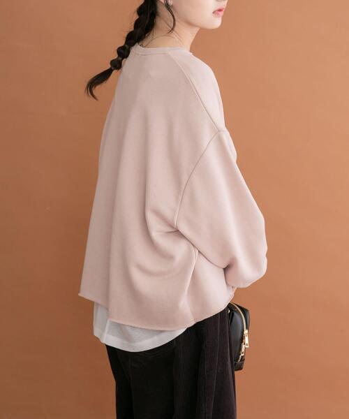 ITEMS URBANRESEARCH(アイテムズ アーバンリサーチ)の「キーネックスウェット(スウェット・レディース・ホワイト系その他/ブラウン/ピンク・FREE)」の22枚目の写真