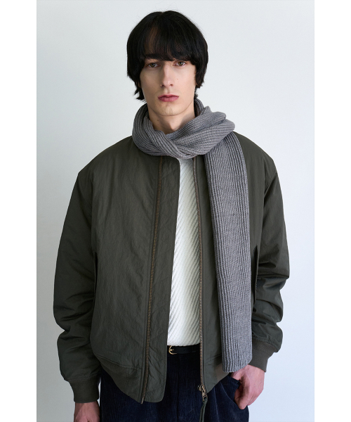YOUCHE PRET A PORTER(ユッシュプレタポルテ)の「SI STRATA MA-1ジャケット オリーブ(ブルゾン・メンズ・その他・MEDIUM/LARGE)」の10枚目の写真