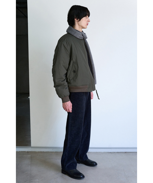YOUCHE PRET A PORTER(ユッシュプレタポルテ)の「SI STRATA MA-1ジャケット オリーブ(ブルゾン・メンズ・その他・MEDIUM/LARGE)」の11枚目の写真