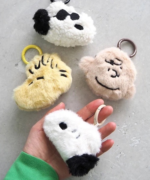 Vintage PEANUTS（ビンテージピーナッツ）の「"11"≪Vintage PEANUTS≫フェイス ダイカット ポーチ付き トートバッグ(S.size)（トートバッグ・レディース・グレー/ブラック/オフホワイト/ブラウン・ONE SIZE）」の9枚目の写真