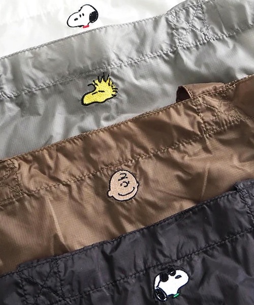 Vintage PEANUTS（ビンテージピーナッツ）の「"11"≪Vintage PEANUTS≫フェイス ダイカット ポーチ付き トートバッグ(S.size)（トートバッグ・レディース・グレー/ブラック/オフホワイト/ブラウン・ONE SIZE）」の10枚目の写真
