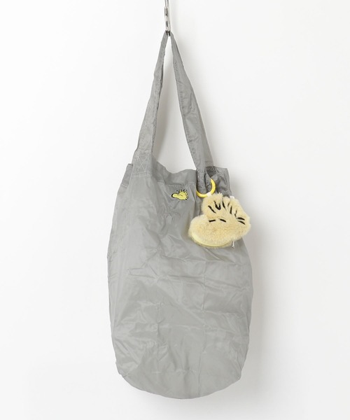 Vintage PEANUTS（ビンテージピーナッツ）の「"11"≪Vintage PEANUTS≫フェイス ダイカット ポーチ付き トートバッグ(S.size)（トートバッグ・レディース・グレー/ブラック/オフホワイト/ブラウン・ONE SIZE）」の18枚目の写真