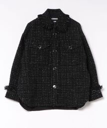 H.A.K（ハク）の「スリットヤーンファンシーツイードCPOジャケット（裏地付き）（その他アウター）」