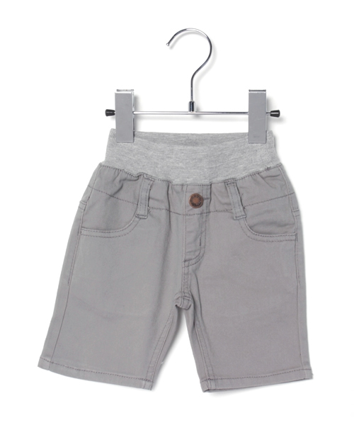 RUGGEDWORKS(ラゲッドワークス)の「カラーウエストリブハーフパンツ(その他パンツ・キッズ・ネイビー/グレー/ベージュ/カーキ・110cm/140cm/80cm/130cm/120cm/90cm/100cm)」の2枚目の写真