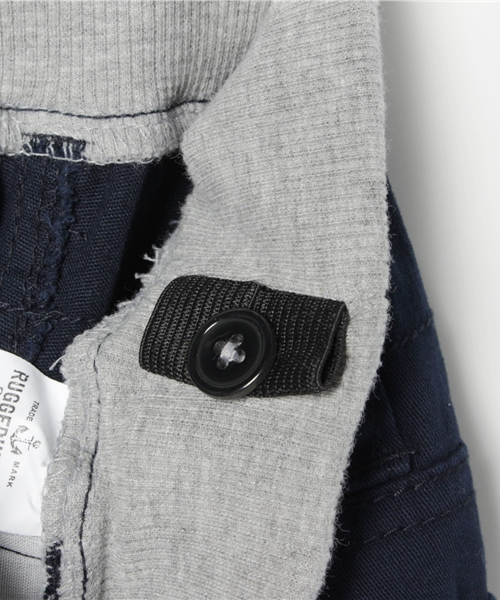 RUGGEDWORKS(ラゲッドワークス)の「カラーウエストリブハーフパンツ(その他パンツ・キッズ・ネイビー/グレー/ベージュ/カーキ・110cm/140cm/80cm/130cm/120cm/90cm/100cm)」の10枚目の写真