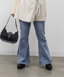 CLETTE（クレット）の「ストレッチデニムフレアパンツ（その他パンツ）」