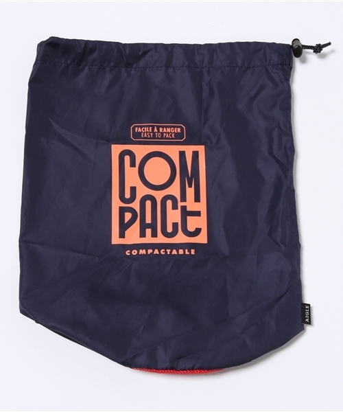 AIGLE（エーグル）の「MTD レインスーツ（ナイロンジャケット・レディース・ブルー/イエロー/オレンジ・S/M）」の9枚目の写真