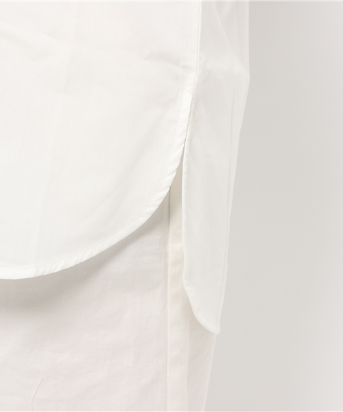 titivate（ティティベイト）の「ｽｷｯﾊﾟｰﾛﾝｸﾞｼｬﾂ（シャツ/ブラウス・レディース・ブルー系その他/オフホワイト/ホワイト系その他・M）」の10枚目の写真