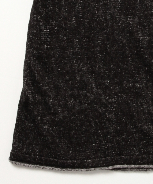 BEAMS（ビームス）の「BEAMS / フランダースリネン ショートスリーブ（ニット/セーター・メンズ・ネイビー/ベージュ/ブラック・LARGE/MEDIUM/SMALL）」の5枚目の写真