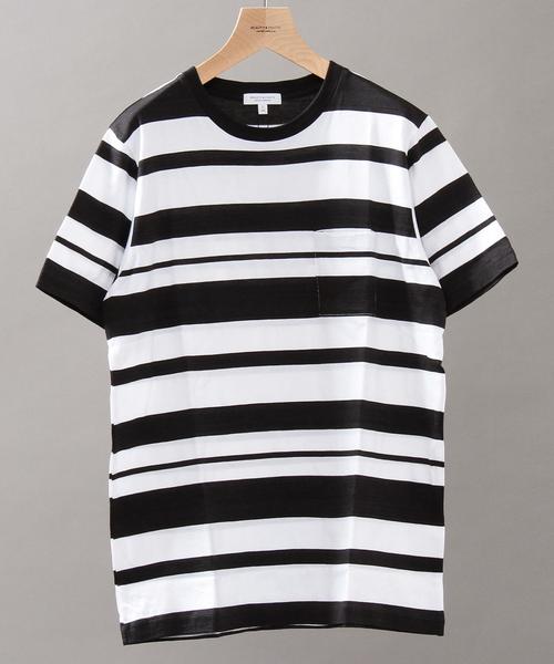 BEAUTY&YOUTH UNITED ARROWS(ビューティーアンドユースユナイテッドアローズ)の「BY ∴ ブラック フェード ボーダー Tシャツ◆(Tシャツ/カットソー・メンズ・その他3/その他2/その他1・LARGE/X-LARGE/MEDIUM/SMALL)」の3枚目の写真