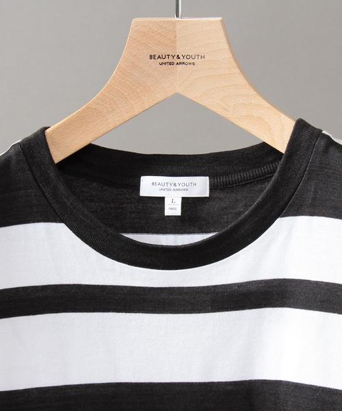 BEAUTY&YOUTH UNITED ARROWS(ビューティーアンドユースユナイテッドアローズ)の「BY ∴ ブラック フェード ボーダー Tシャツ◆(Tシャツ/カットソー・メンズ・その他3/その他2/その他1・LARGE/X-LARGE/MEDIUM/SMALL)」の4枚目の写真