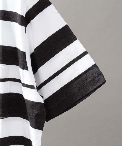 BEAUTY&YOUTH UNITED ARROWS(ビューティーアンドユースユナイテッドアローズ)の「BY ∴ ブラック フェード ボーダー Tシャツ◆(Tシャツ/カットソー・メンズ・その他3/その他2/その他1・LARGE/X-LARGE/MEDIUM/SMALL)」の5枚目の写真