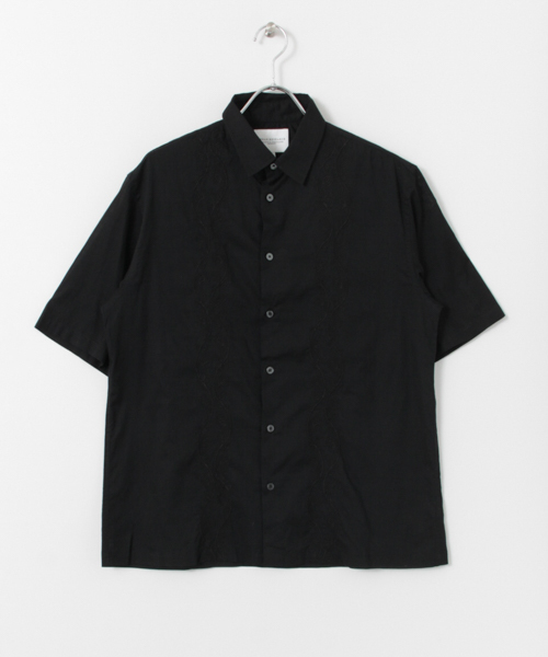 URBAN RESEARCH（アーバンリサーチ）の「UR 刺繍S/Sシャツ（シャツ/ブラウス・メンズ・ブラック/ホワイト/カーキ・LARGE/MEDIUM）」の15枚目の写真