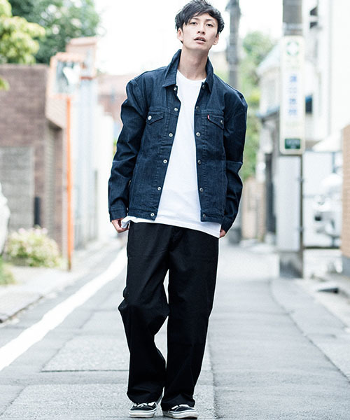Levi's ダークブルー デニムジャケット セール】Levi's/リーバイス トラッカージャケット ダーク