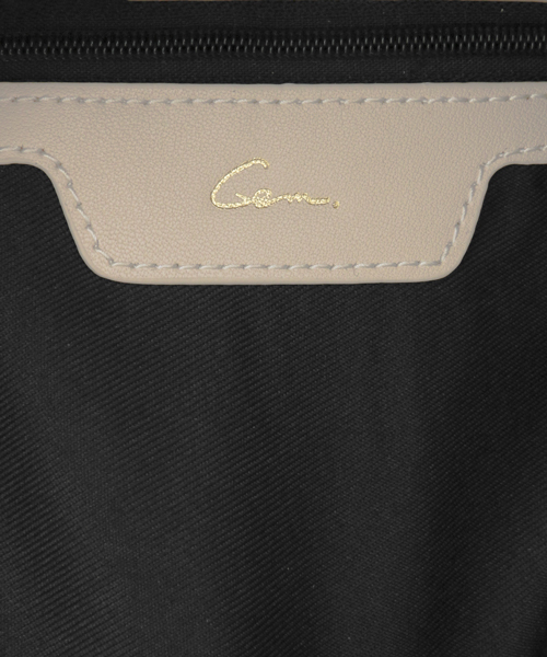 SMIRNASLI GEM,（ｻﾐｰﾙﾅｽﾘ　ｼﾞｪﾑ）の「 UR SMIR NASLI Gem.　LaundryBasketBag（ショルダーバッグ・レディース・ブラック/オフホワイト・ONE SIZE）」の9枚目の写真