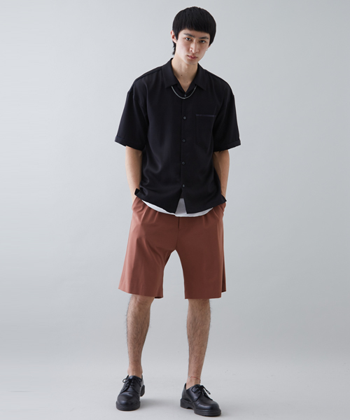 STUDIOUS（ステュディオス）の「【ZOZO限定】STUDIOUS コンパクト2WAYストレッチショーツ（その他パンツ・メンズ・ブラック/ブラウン/グレー・2/3/1）」の6枚目の写真