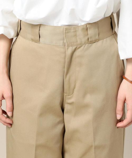 Dickies（ディッキーズ）の「【別注】＜Dickies＞ワークワイドパンツ ◆（その他パンツ・レディース・ブラック/ベージュ/オリーブ・26/28）」の8枚目の写真