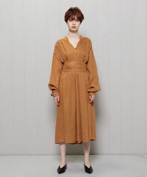 BEAUTY&YOUTH UNITED ARROWS（ビューティーアンドユースユナイテッドアローズ）の「＜BLACK CRANE＞BELT DRESS/ﾄﾞﾚｽ ◆（ワンピース・レディース・ブラック/レッド/オレンジ系その他・SMALL）」の19枚目の写真