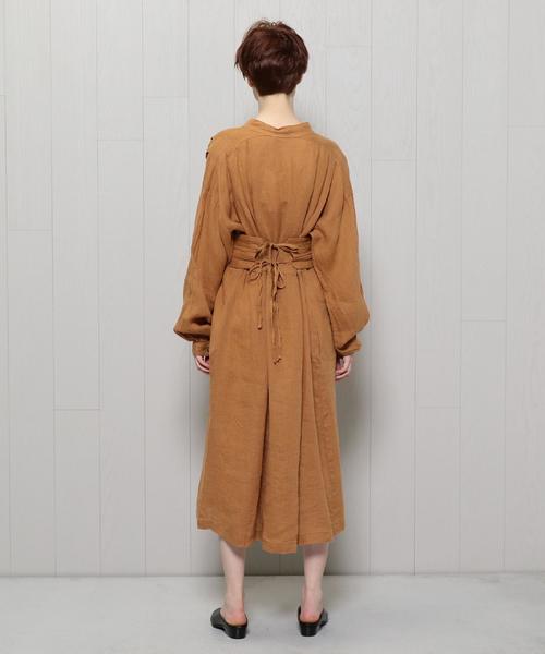 BEAUTY&YOUTH UNITED ARROWS（ビューティーアンドユースユナイテッドアローズ）の「＜BLACK CRANE＞BELT DRESS/ﾄﾞﾚｽ ◆（ワンピース・レディース・ブラック/レッド/オレンジ系その他・SMALL）」の14枚目の写真