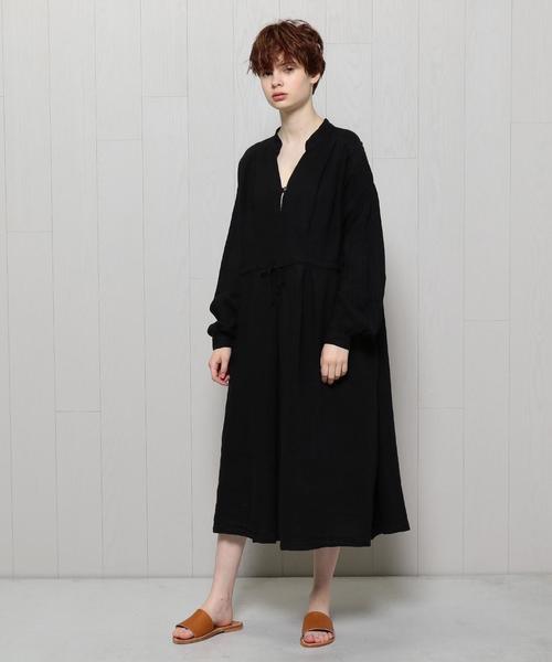 BEAUTY&YOUTH UNITED ARROWS（ビューティーアンドユースユナイテッドアローズ）の「＜BLACK CRANE＞BELT DRESS/ﾄﾞﾚｽ ◆（ワンピース・レディース・ブラック/レッド/オレンジ系その他・SMALL）」の12枚目の写真