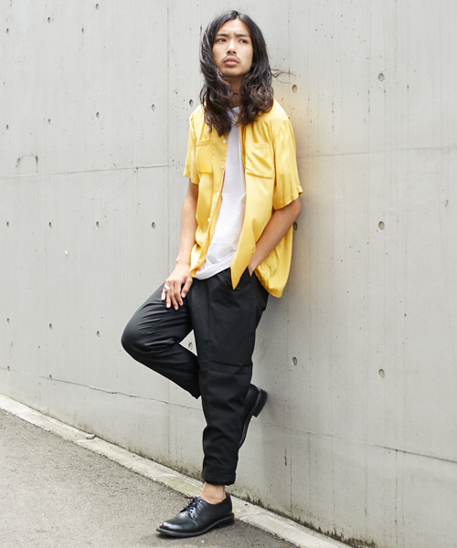 AMERICAN RAG CIE（アメリカンラグシー）の「TR ８分丈 定番クロップド スラックス（スラックス・メンズ・トップグレー/ブラック/カーキ・1/2）」の13枚目の写真