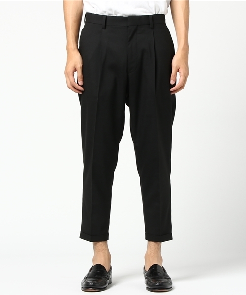 AMERICAN RAG CIE（アメリカンラグシー）の「TR ８分丈 定番クロップド スラックス（スラックス・メンズ・トップグレー/ブラック/カーキ・1/2）」の6枚目の写真